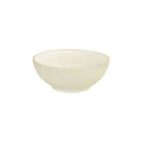 94562-RW Luzerne Linen Reactive White Dinnerware Collection Linen Reactive White Round Bowl 160mm/750ml
