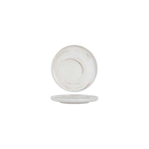 946006 Luzerne Signature Marble Dinnerware Collection Signature Marble Round Plate - Vertical Rim 165x20mm