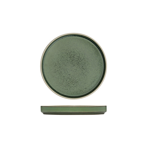 946516 Luzerne Mod Smokey Basil Dinnerware Collection Mod Smokey Basil Stackable Plate 160mm