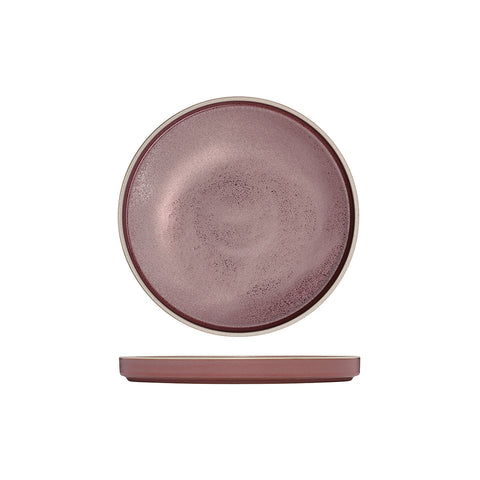 946620 Luzerne Mod Smokey Plum Dinnerware Collection Mod Smokey Plum Stackable Plate 200mm