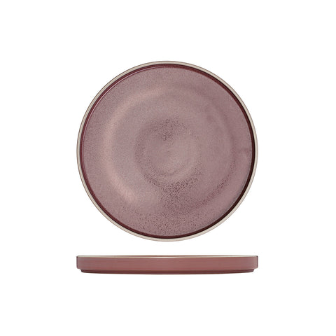 946623 Luzerne Mod Smokey Plum Dinnerware Collection Mod Smokey Plum Stackable Plate 235mm