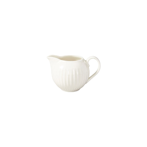947705 Luzerne Cottage White Dinnerware Collection Cottage White Creamer 177ml