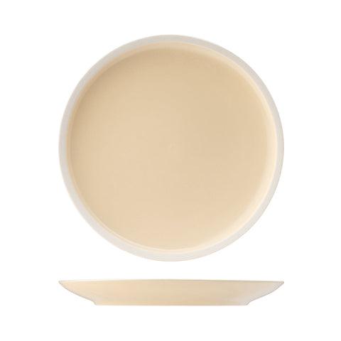 954209 Utopia Forma Vanilla Dinnerware Collection Round Plate 240x26mm