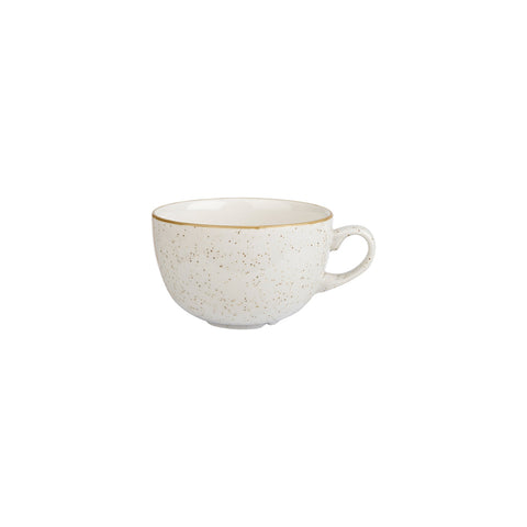 9975008-W Churchill Stonecast Barley White Dinnerware Collection Cappuccino Cup 227ml