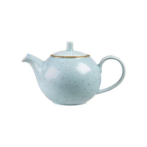 9975035-D Churchill Stonecast Duck Egg Dinnerware Collection Beverage Pot 426ml