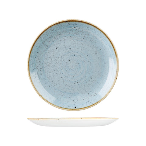 9975126-D Churchill Stonecast Duck Egg Dinnerware Collection Round Coupe Plate 260mm