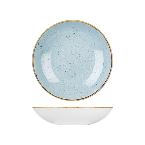 9975625-D Churchill Stonecast Duck Egg Dinnerware Collection Round Coupe Bowl 248mm/1136ml