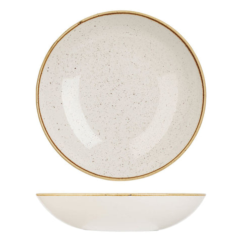 9975631-W Churchill Stonecast Barley White Dinnerware Collection Round Coupe Bowl 310mm/2400ml