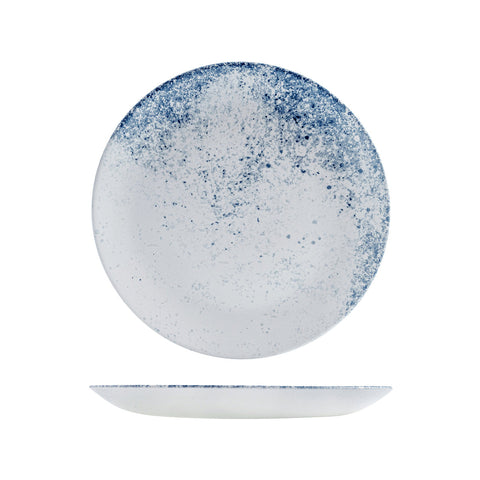 9985126-H Churchill Studio Prints Vellum Haze Dinnerware Collection Vellum Haze Round Coupe Plate 260mm