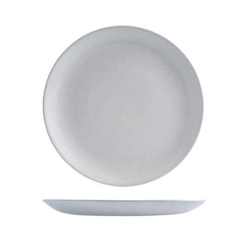 9985129 Churchill Vellum Satin White Dinnerware Collection Satin White Round Coupe Plate 288mm