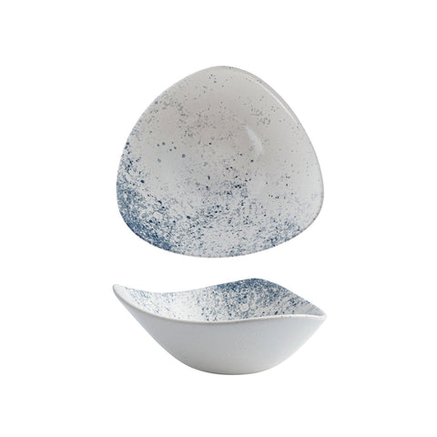 9985418-H Churchill Studio Prints Vellum Haze Dinnerware Collection Vellum Haze Traingular Bowl 185mm/370ml
