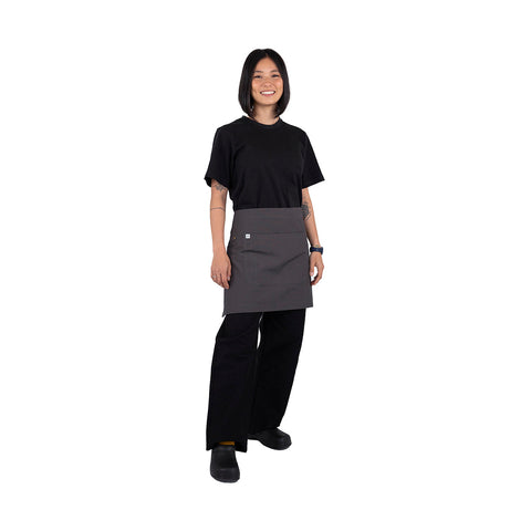 AC-LUCA13 Luca Waist Aprons Luca Waist Apron - Slate