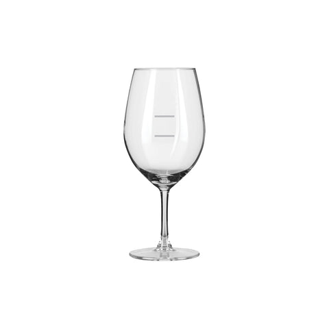 LB570021-DPL Onis Cuvee Glassware Red Wine with Double Pour Line 150ml / 250ml 65x205mm / 530ml