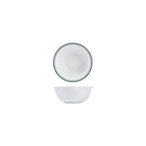NRB16-G RAK Porcelain Nano Cru Green Dinnerware Collection Nano Cru Green Nano Cru Black Rice Bowl 160mm/580ml