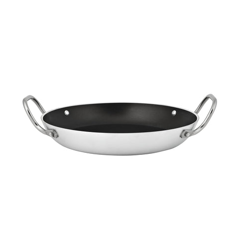P214-040 Pujadas Non-Stick Paella Pans Aluminium Paella Pan Non-Stick 400x65mm