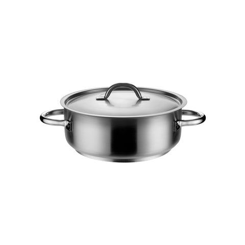 P207-035 Pujadas Casseroles Top Line Casserole w/ Cover 350x140mm / 13.6Lt