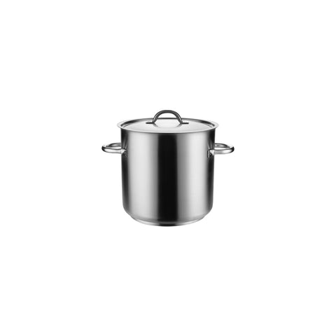 P208-024 Pujadas Stockpots Stockpot w/ Cover 240x240mm / 10.0Lt