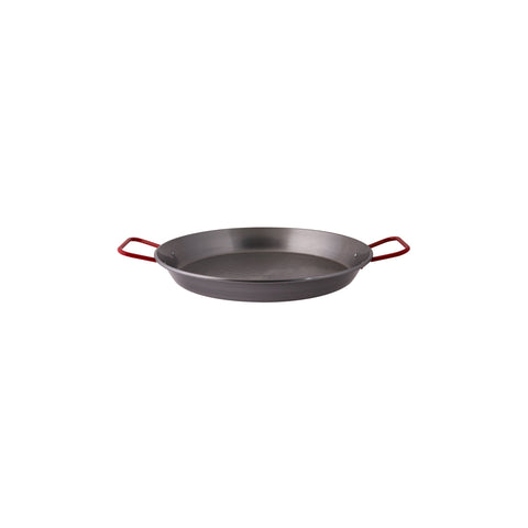 P994-034 Paella Pans Black Steel Paella Pan 340mm