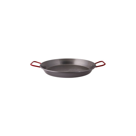P994-038 Paella Pans Black Steel Paella Pan 380mm