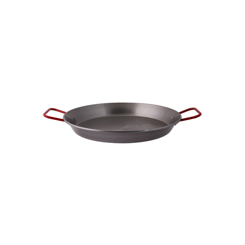 P994-055 Paella Pans Black Steel Paella Pan 550mm
