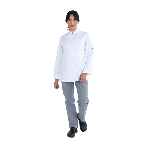Chef Jacket Lexi White Long Sleeve