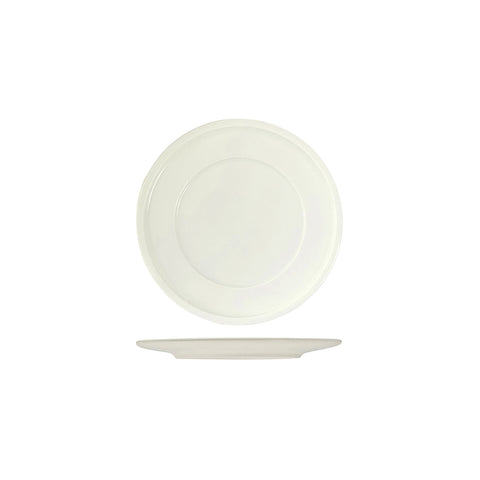 R50-1016 RAK Porcelain Rakstone Ease Ivory Dinnerware Collection Rakstone Ease Ivory Flat Plate 160mm