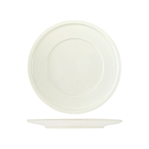 R50-1028 RAK Porcelain Rakstone Ease Ivory Dinnerware Collection Rakstone Ease Ivory Flat Plate 280mm