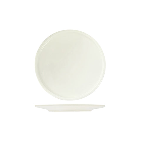 R50-2021 RAK Porcelain Rakstone Ease Ivory Dinnerware Collection Rakstone Ease Ivory Flat Coupe Plate 210mm