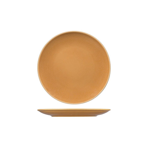 RV3210-BE RAK Porcelain Vintage Beige Dinnerware Collection Vintage Beige Round Coupe Plate 210mm