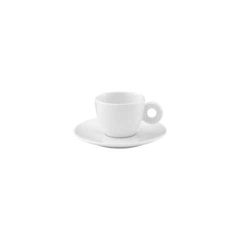 S2504 Australian Fine China Flinders Dinnerware Collection Flinders Espresso Saucer 120mm