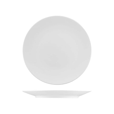S3300 Australian Fine China Flinders Dinnerware Collection Flinders Round Coupe Plate 300mm